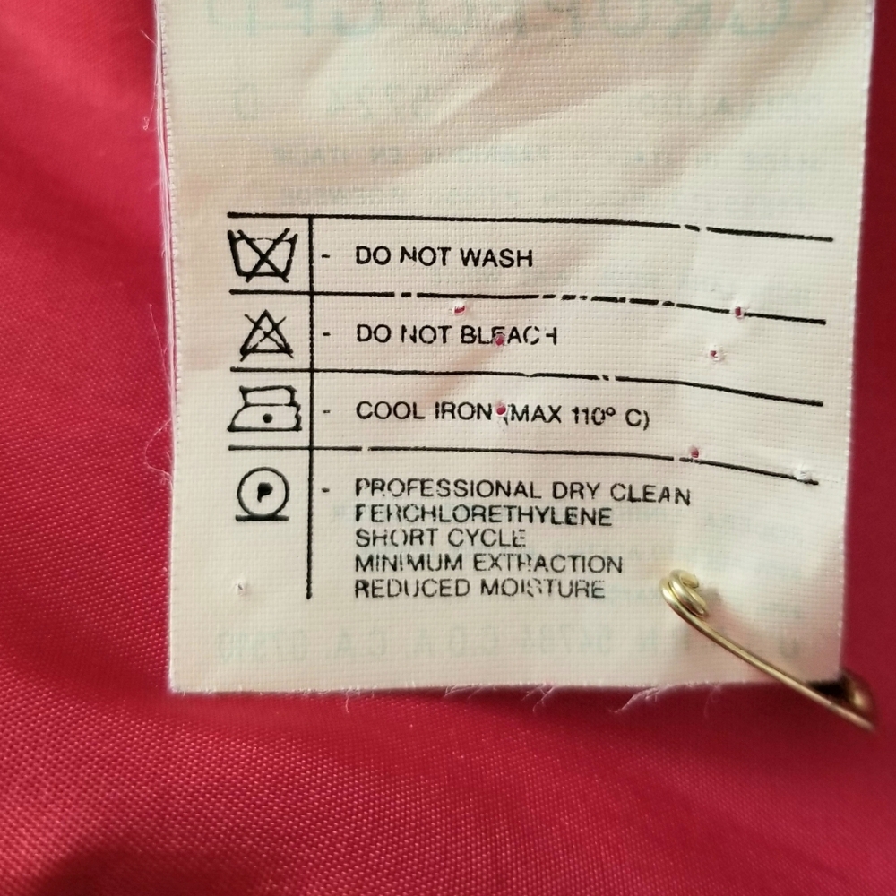 Sold Other Platform! Valentino Blazer Jacket NWT Lambs Wool Red Double Breasted - Picture 15 of 16